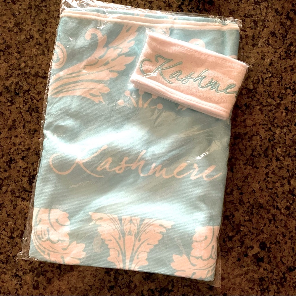 BUNDLE Kashmere Kollections Spa towel & Head wrap